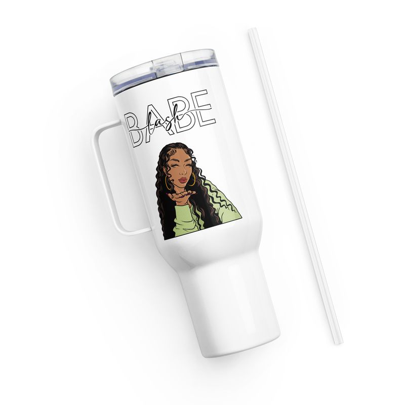 "Lash Babe" 40oz Travel mug