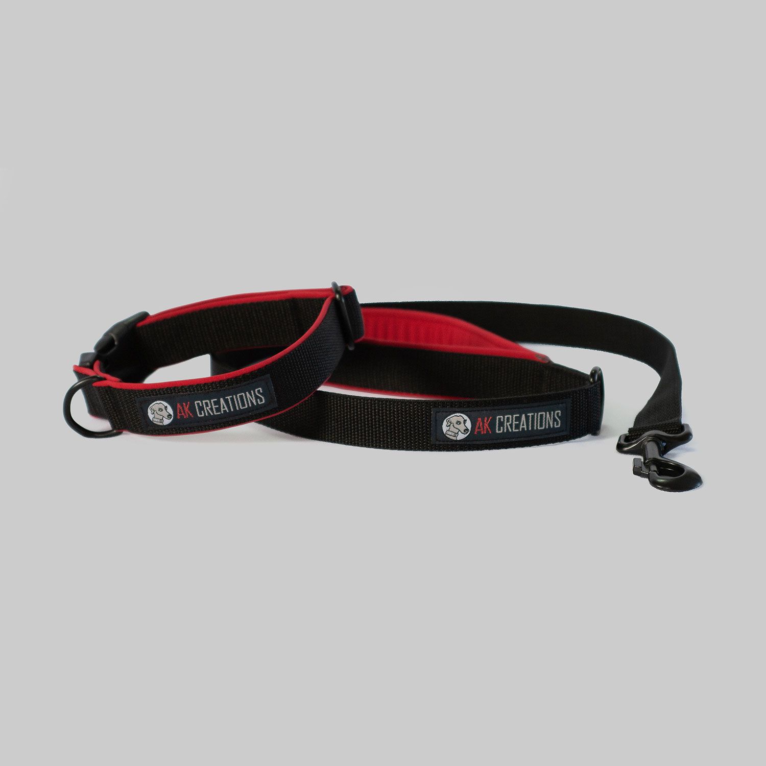 adjustable lead &amp; tag collar set