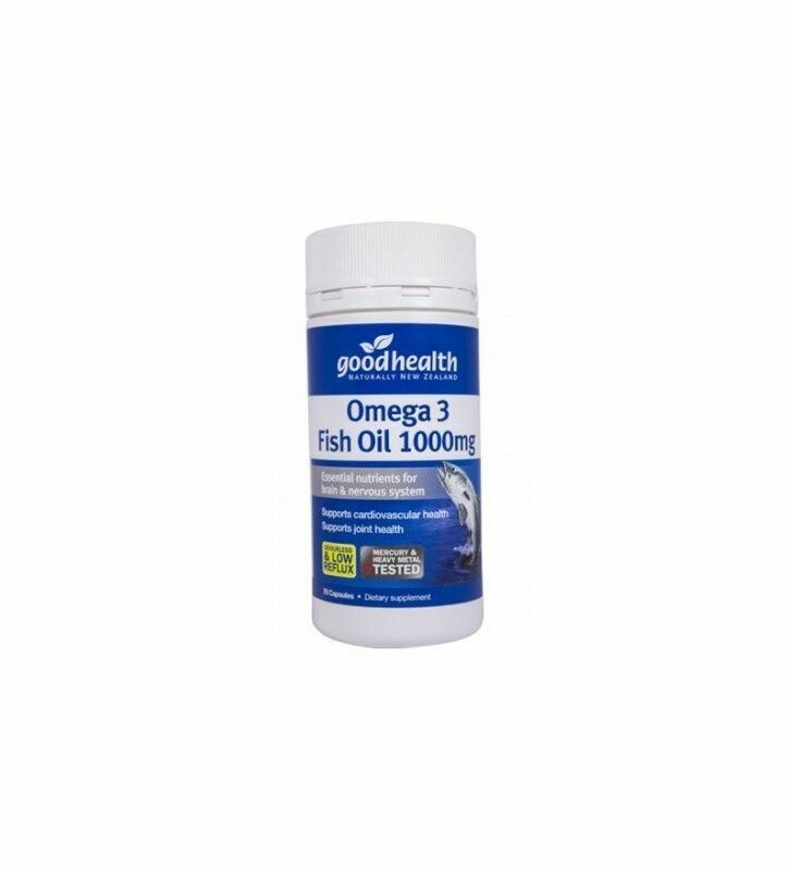 GOOD HEALTH HG OMEGA 3 FISH OIL 1000 MG