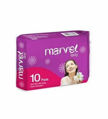 Marvel Sanitary Napkins 10Pcs