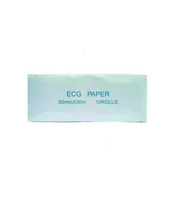 ECG PAPER - ( 50MM X 30M ) - RED SQ5066