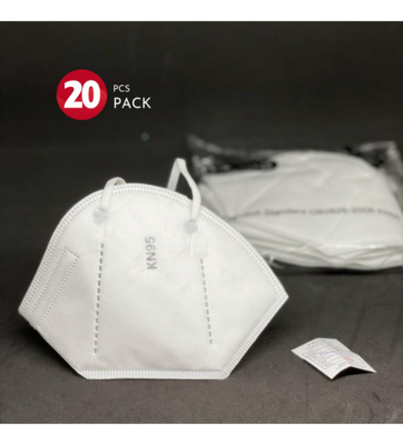 INFINITY VENTURES
Kn95 Face Mask - White (20pcs Pack)