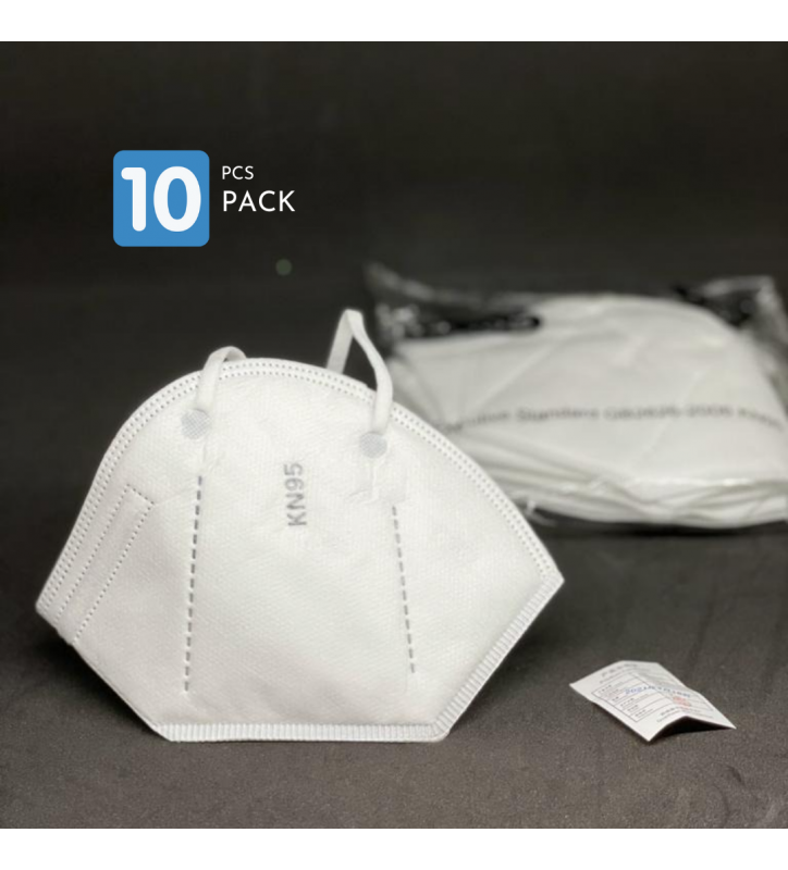 Kn95 Face Mask - White (10pcs Pack)