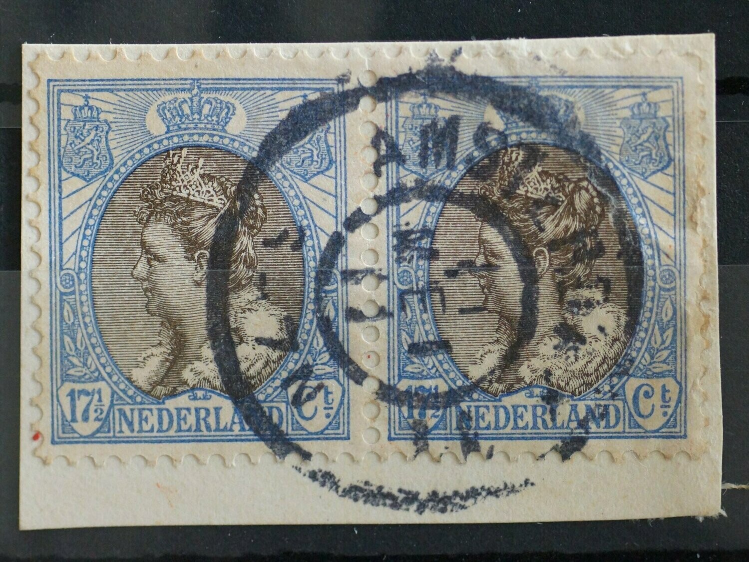 Amsterdam 11 op NVPH 67 (paar)