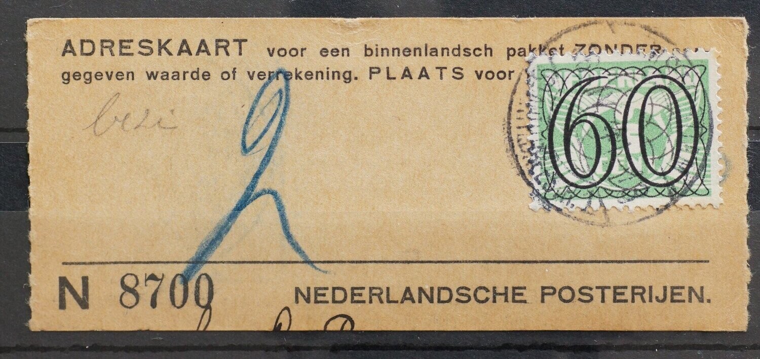 Amsterdam St.Anth.Breestr.1 op NVPH 368 - schaars