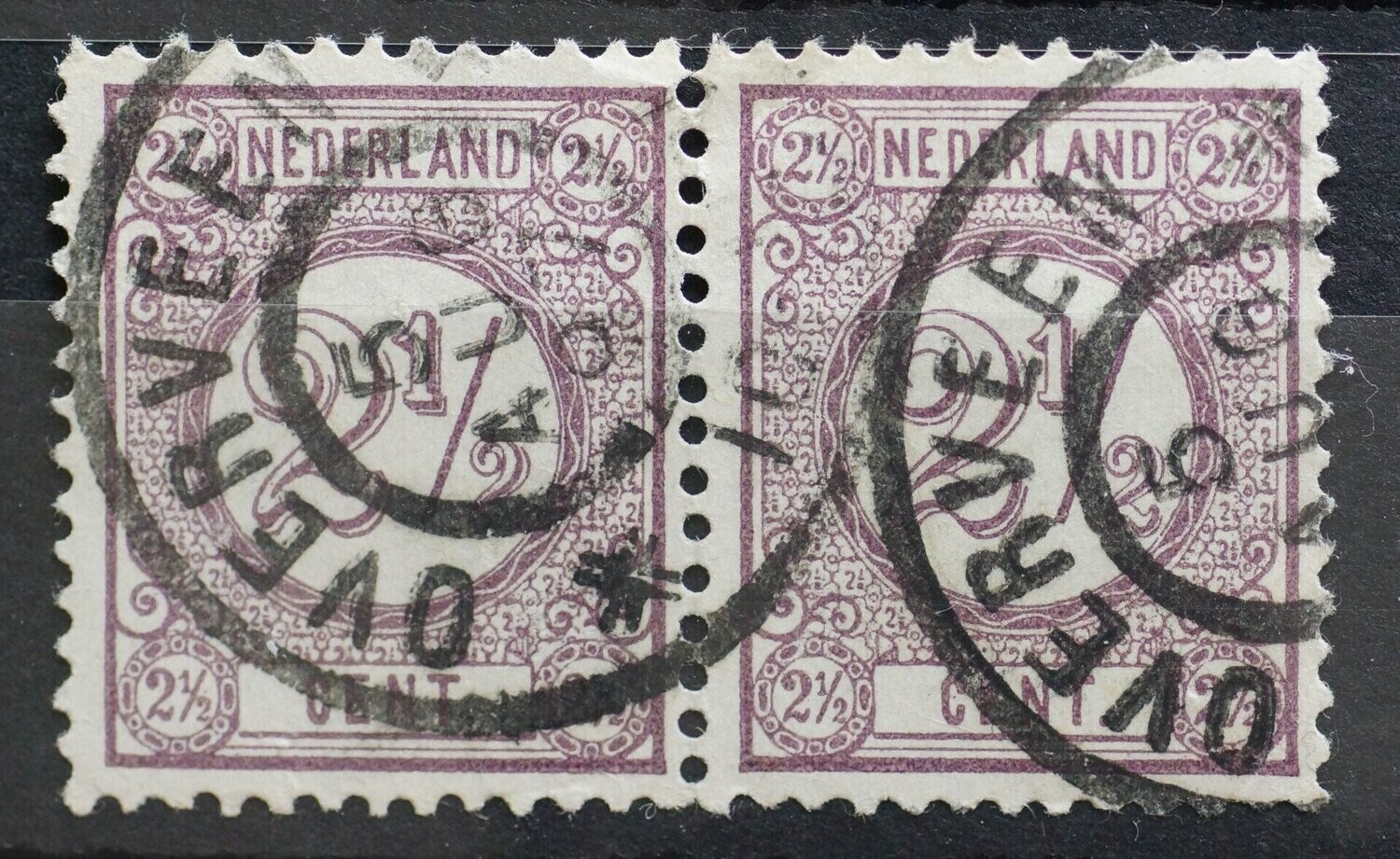 Overveen op NVPH 33 (paar)