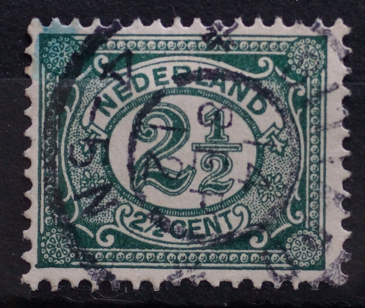 Sittard op NVPH 55 - 1912, erg laat gebruik