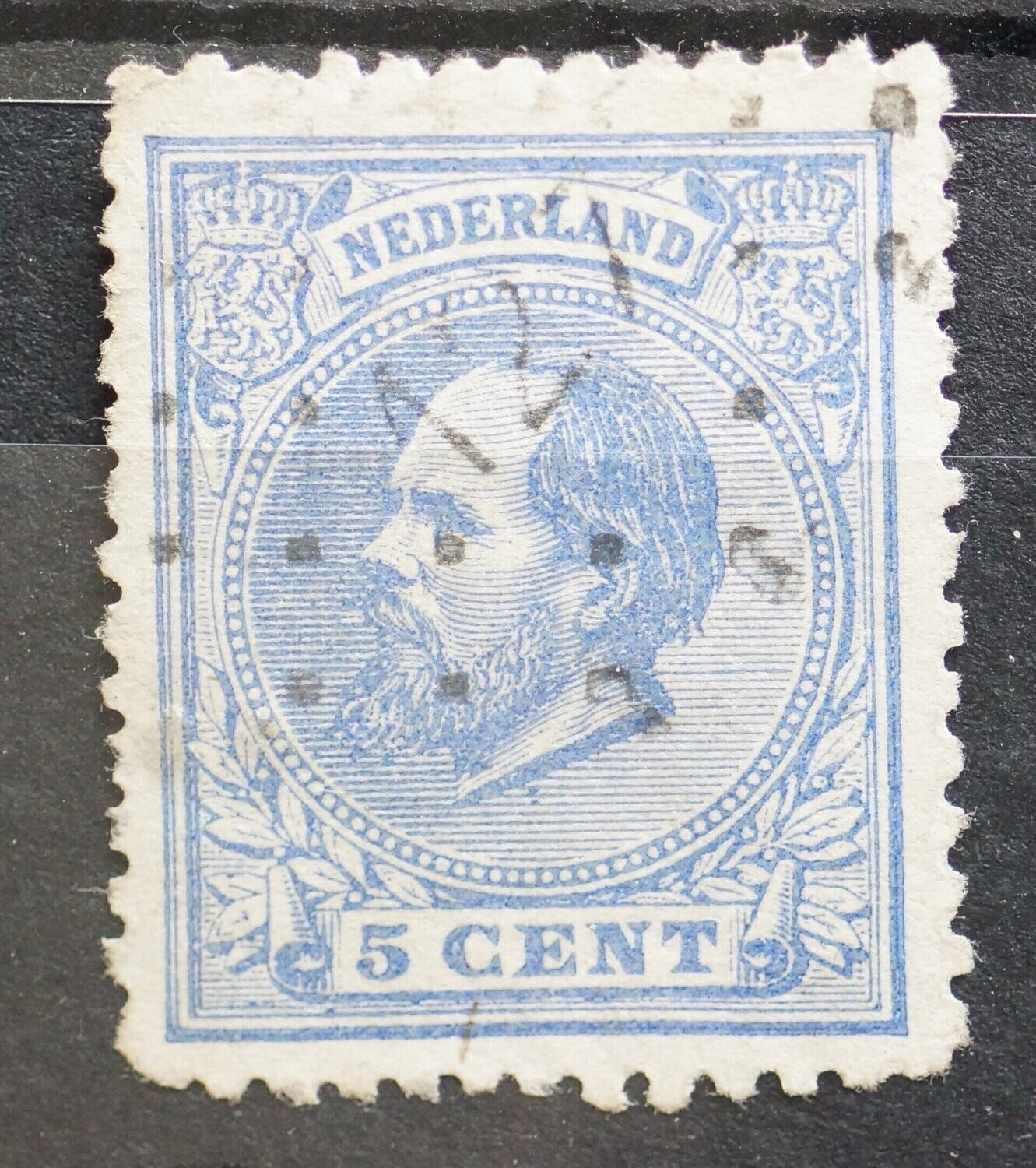 puntstempel 127 (Wijk bij Duurstede) op NVPH 19