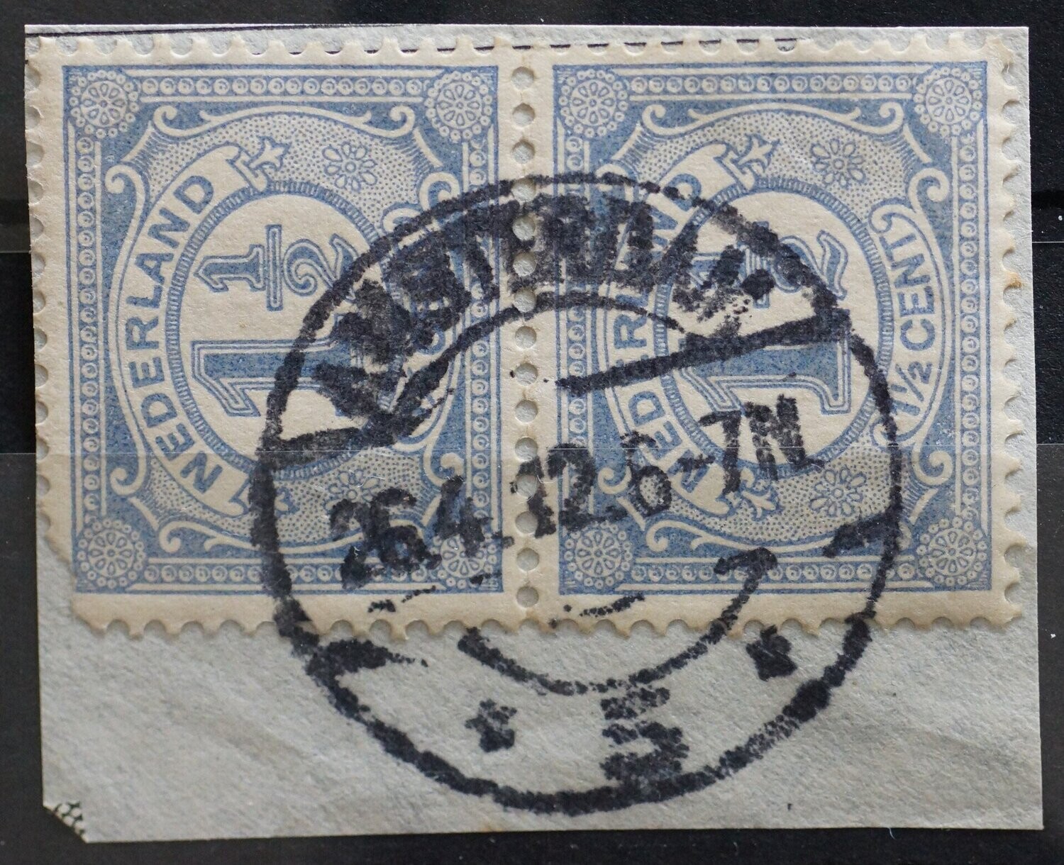 Amsterdam 5 op NVPH 52 (paar)