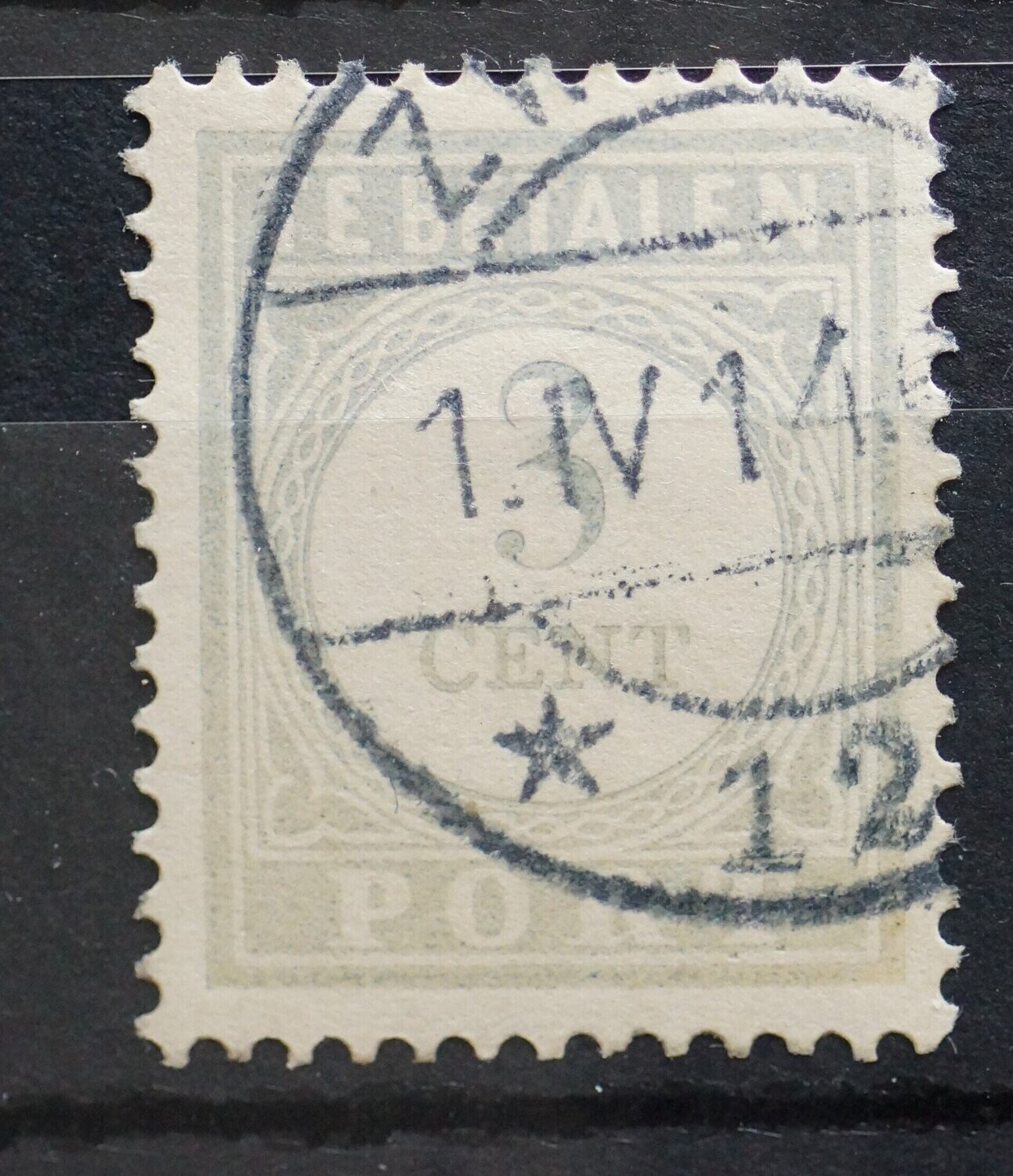 Zwolle 12 op NVPH P48 - vrij zeldzaam