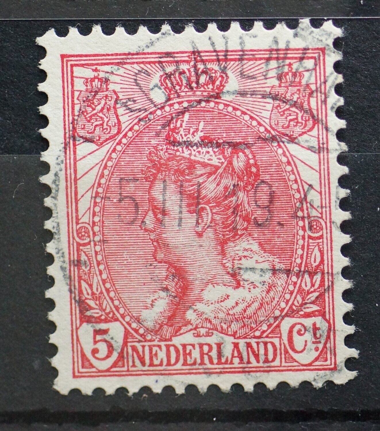 's Gravenhage 26 op NVPH 60 - vrij zeldzaam