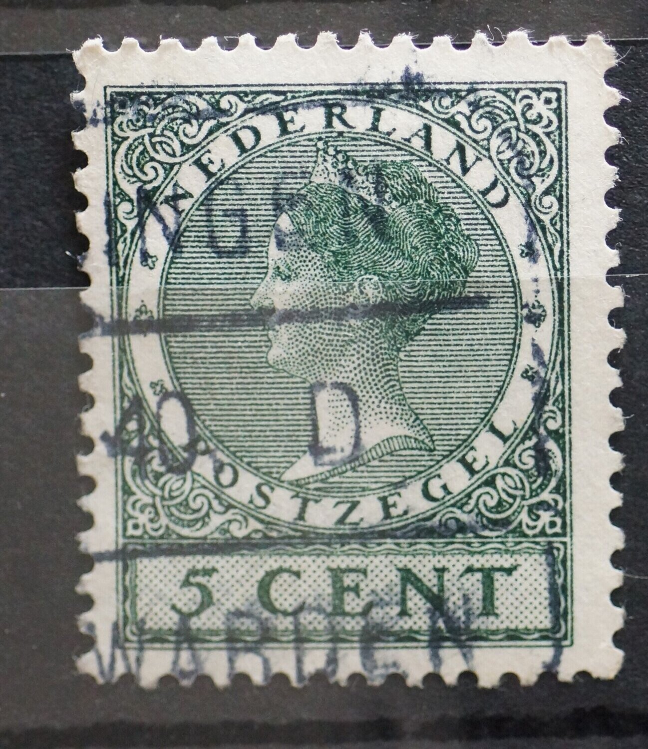 (Harl)ingen - Leeuwarden D op NVPH 177