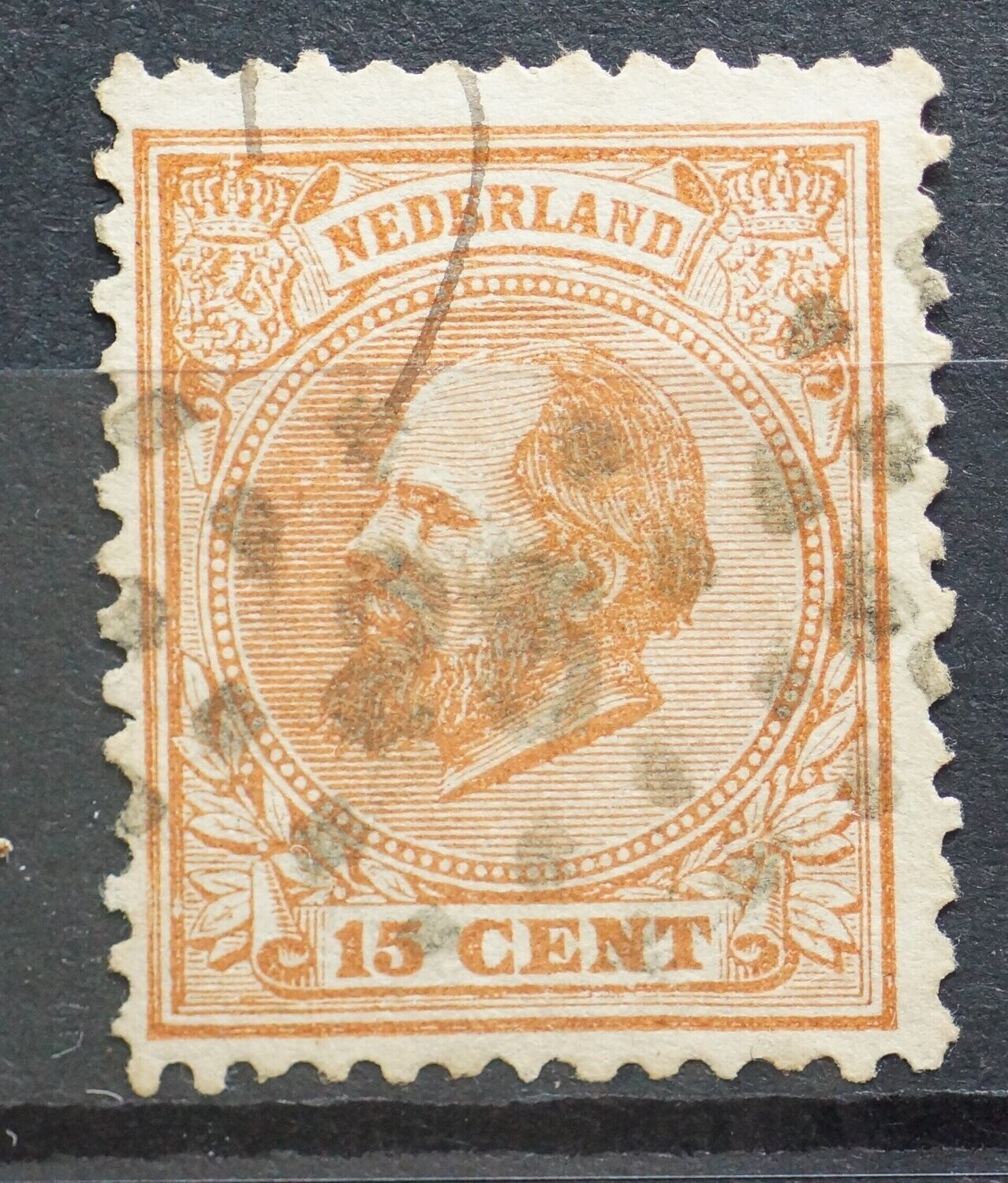puntstempel 25 (Dirksland) op NVPH 23