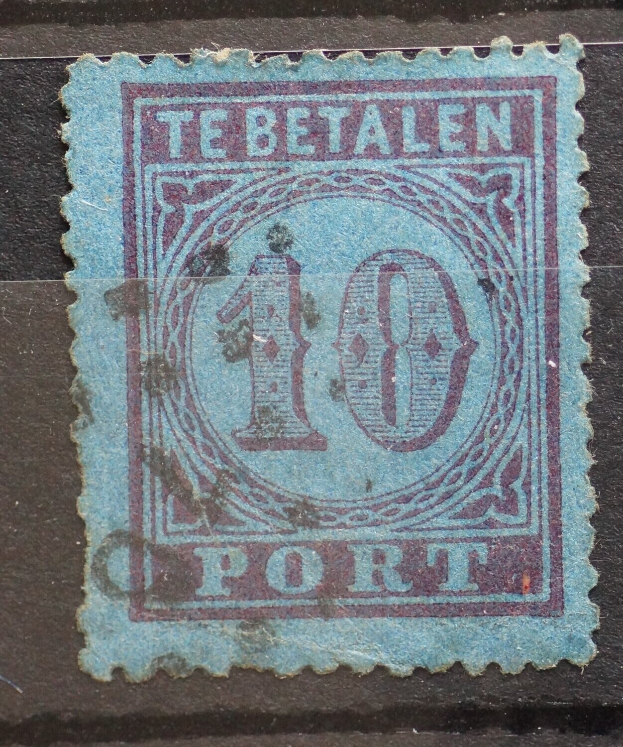puntstempel 76 (Middelburg) op NVPH P2 (fraai)