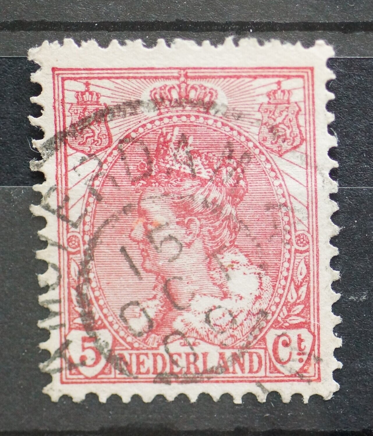 Amsterdam 4 op NVPH 60 - schaars