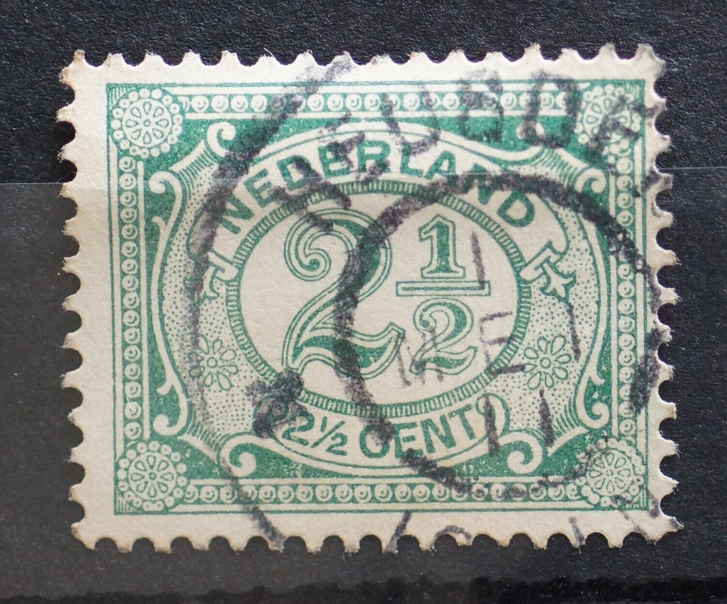 Heusden op NVPH 55 - 1911, laat gebruik!
