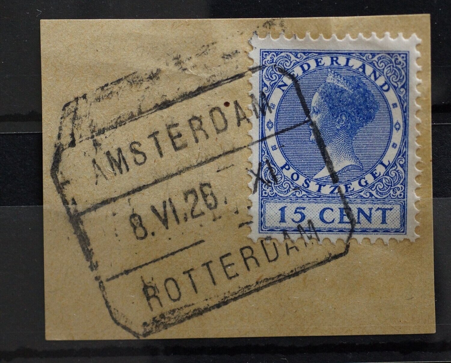 Amsterdam - Rotterdam XI op NVPH 155
