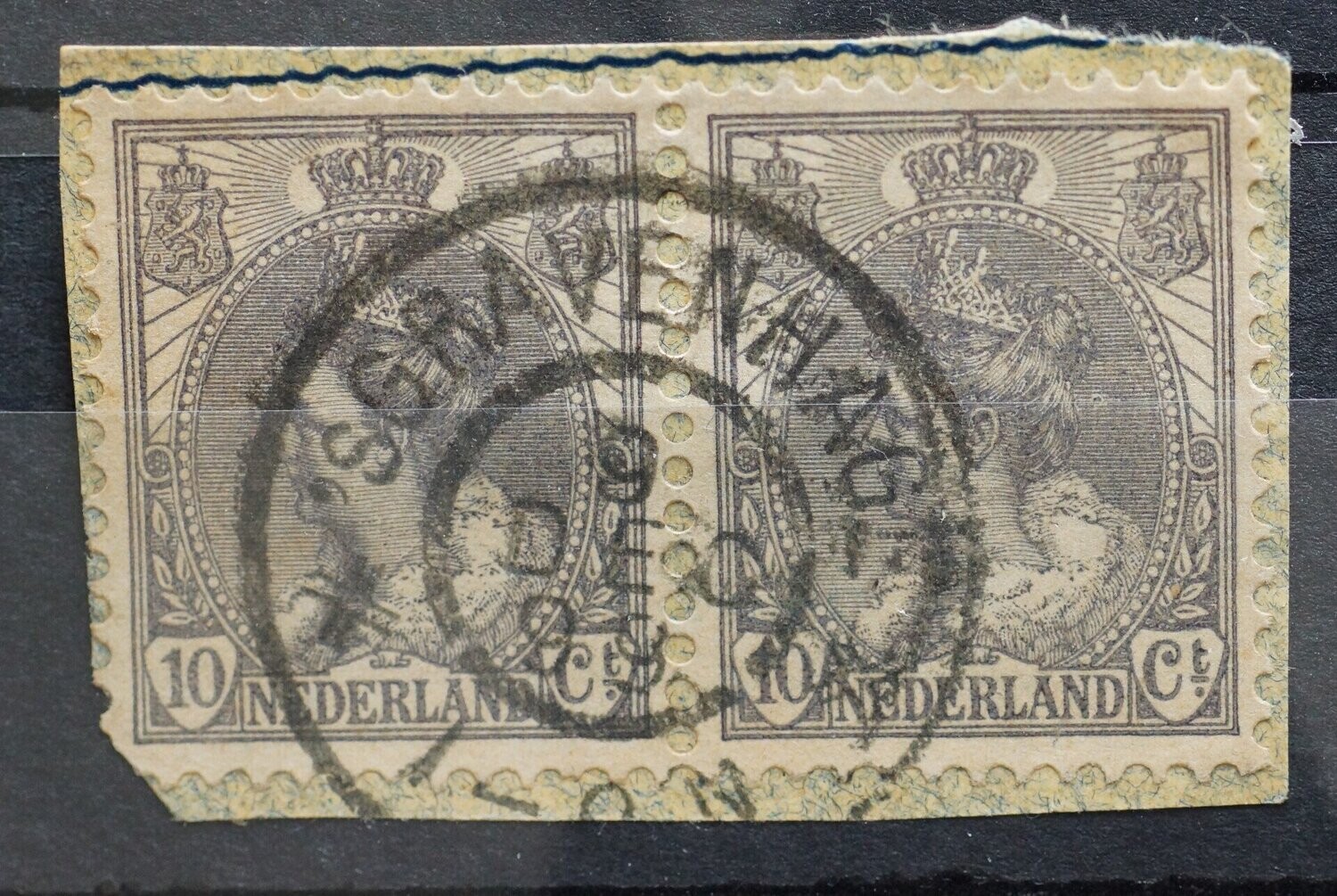 's Gravenhage op NVPH 62 (paar)