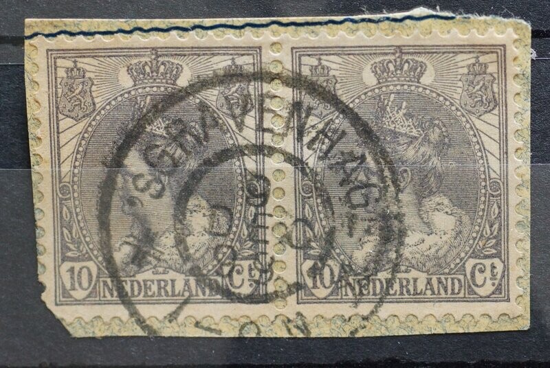 's Gravenhage op NVPH 62 (paar)