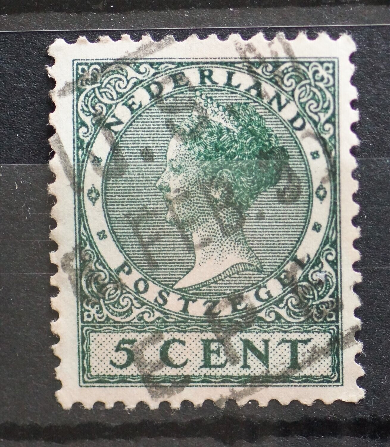 Spoorwegstempel H.IJ.S.M. Epe op NVPH 177