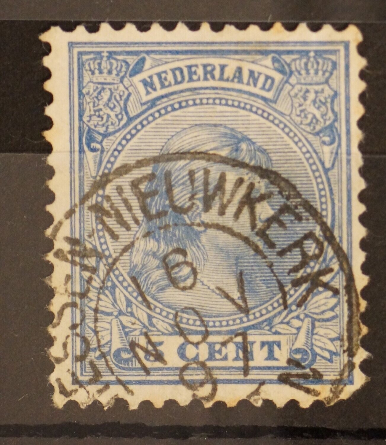 Giessen-Nieuwkerk op NVPH 35 (fraai) - vrij schaars