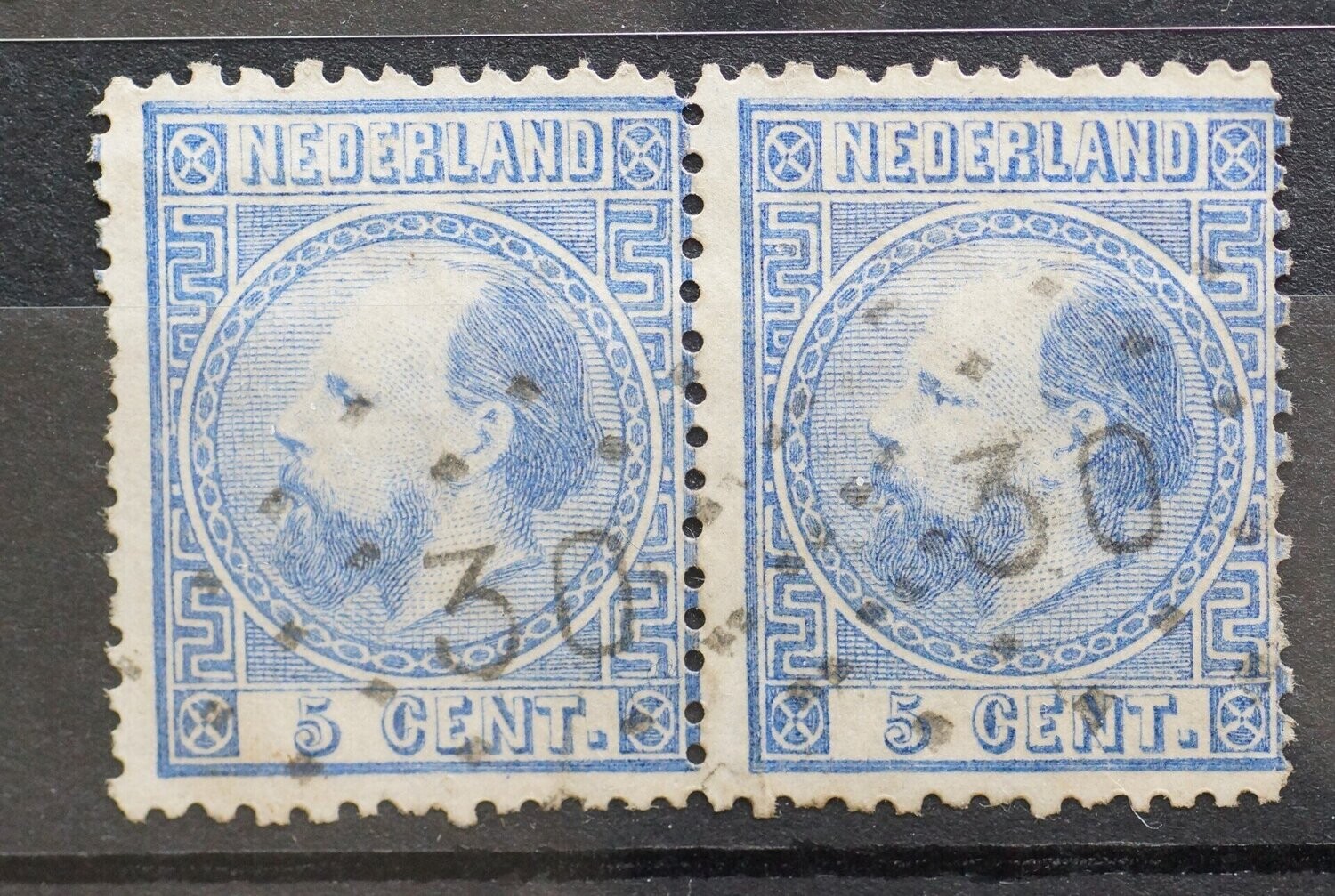 30 (Drachten) op NVPH 7 (paar)