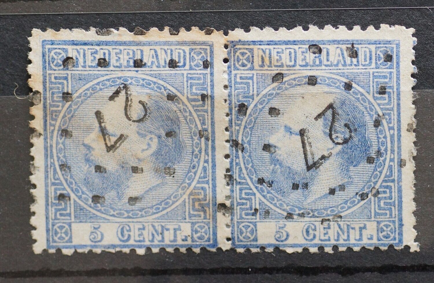 27 (Doetinchem) op NVPH 7 (paar)