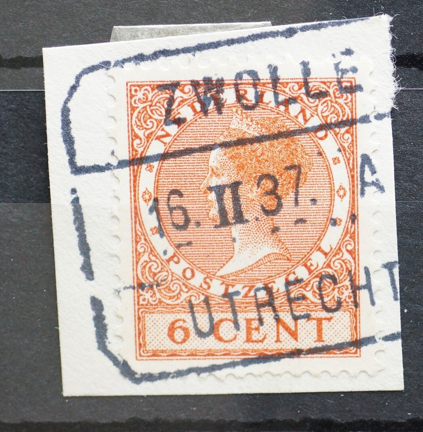 Zwolle - Utrecht A op NVPH 178