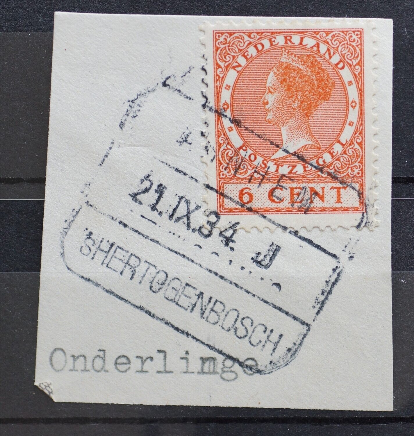 Arnhem - sHertogenbosch J op NVPH 178