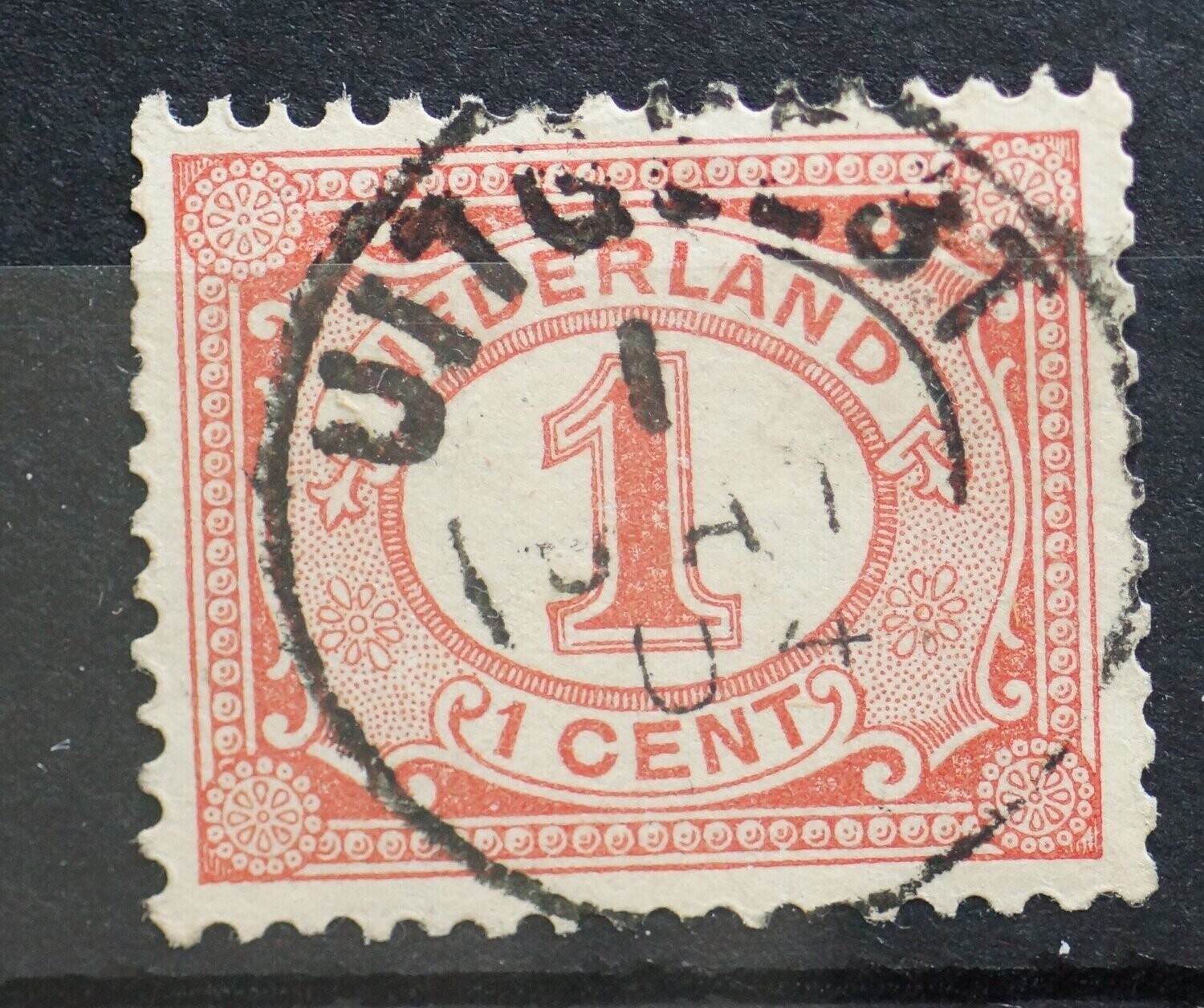 Uitgeest op NVPH 51, zonder uur aanduiding