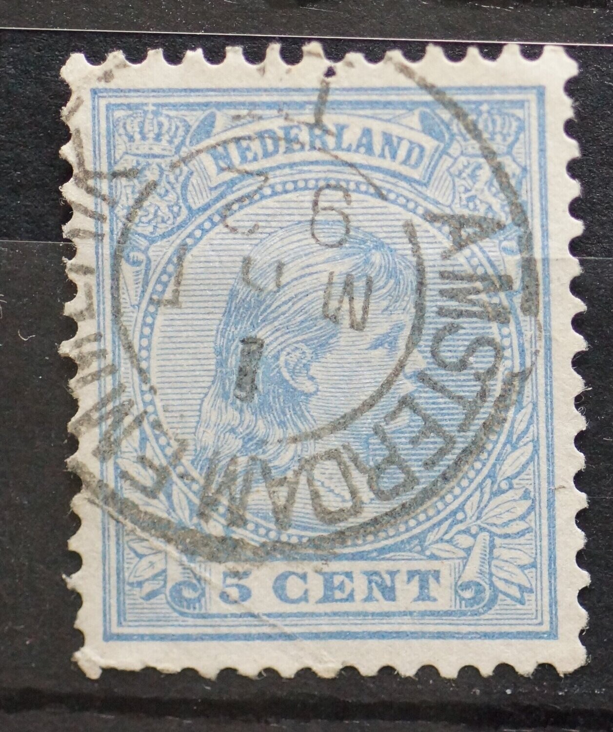 Amsterdam-Emmerik IX op NVPH 35 (fraai)