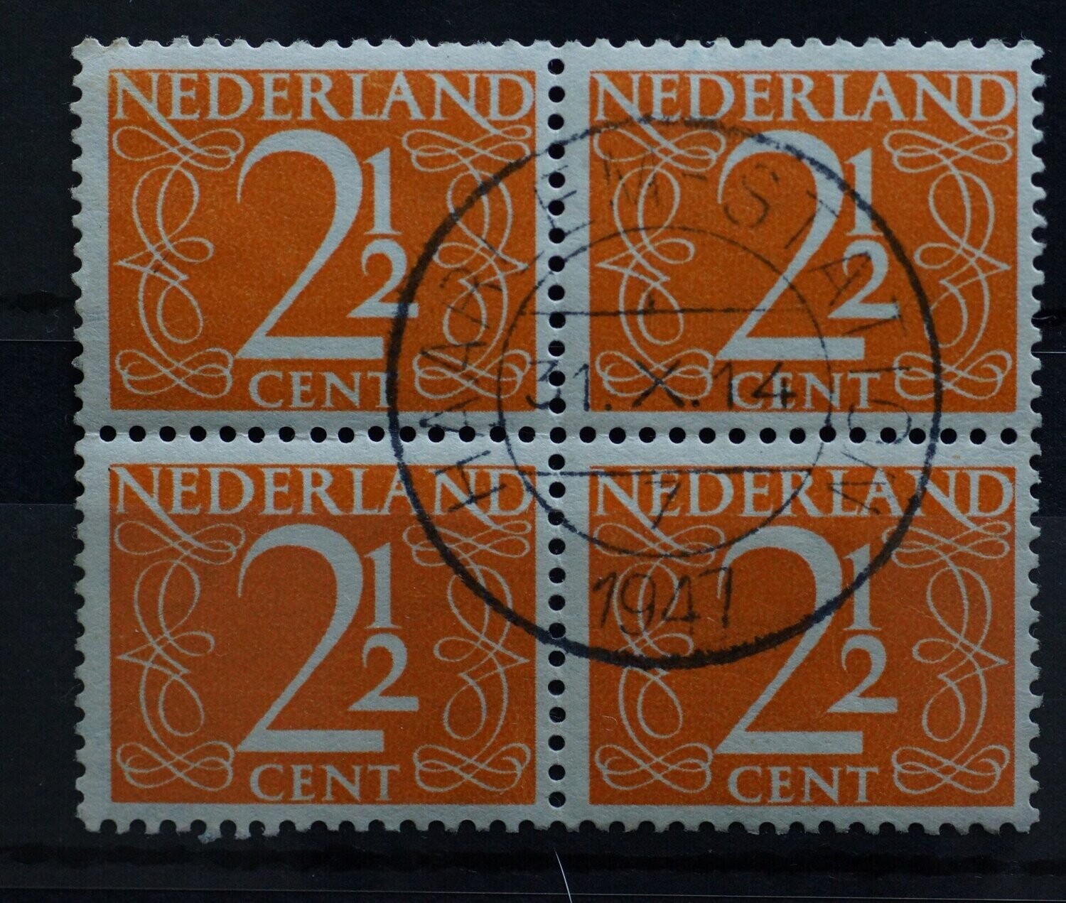 Haarlem-Station 7 op NVPH 462 (blok)