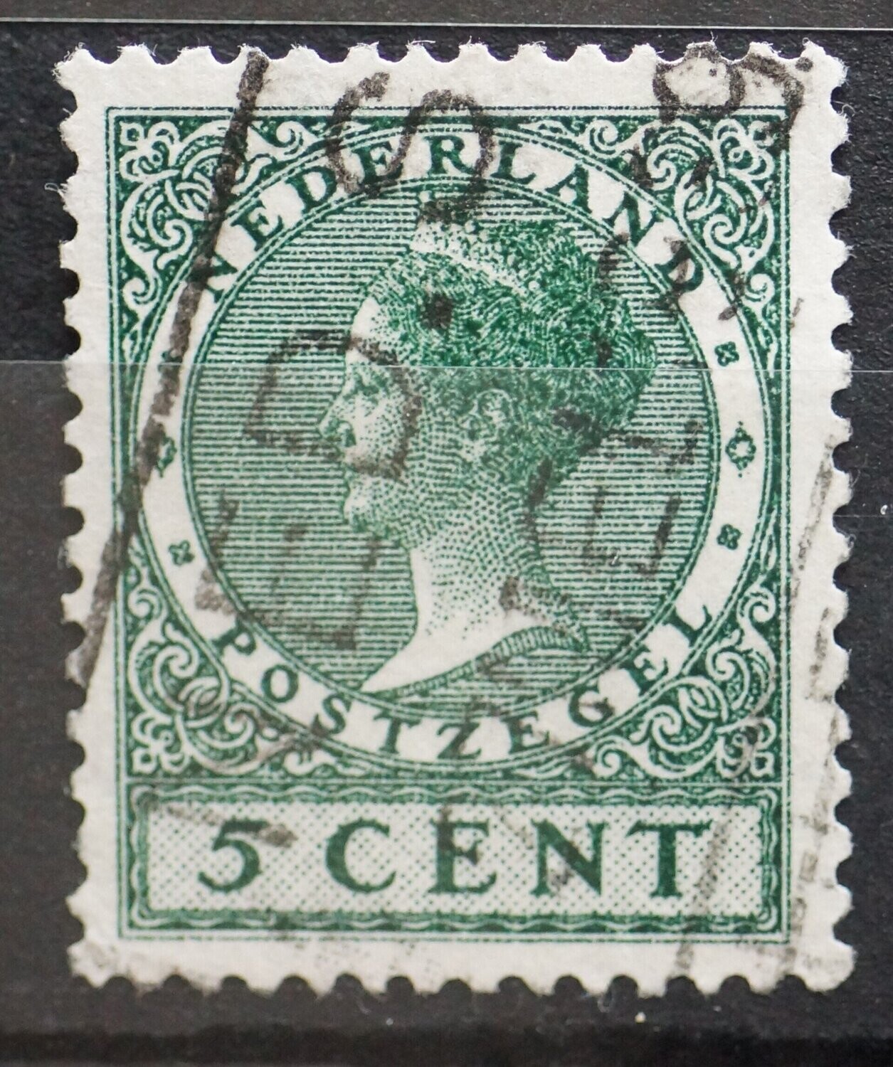 Spoorwegstempel op NVPH 177