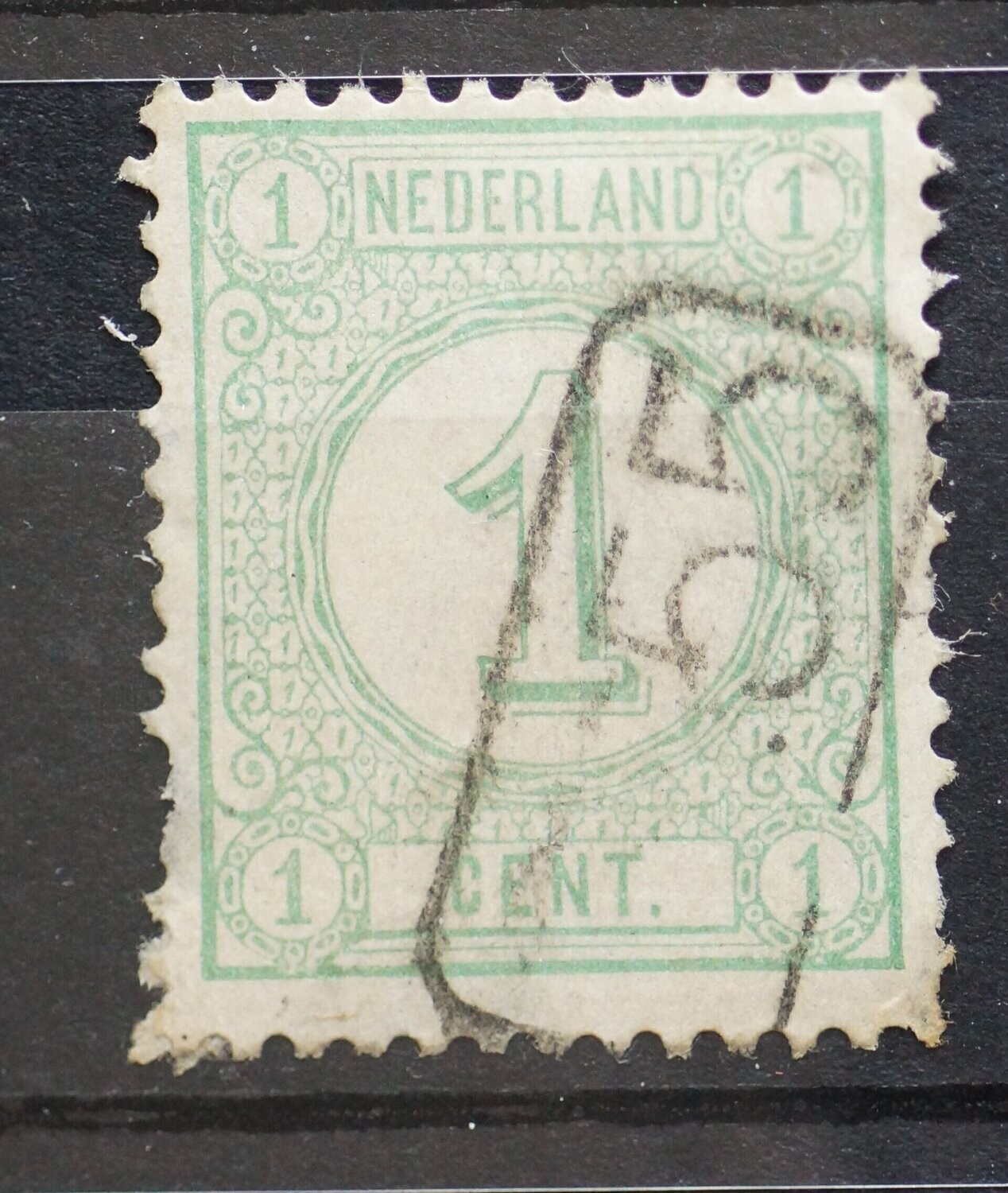 Bestellerstempel op NVPH 31