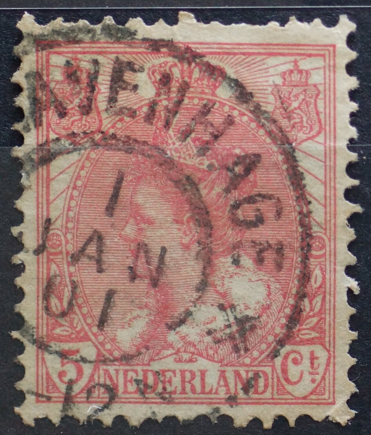 sGravenhage 01-01-01 op NVPH 60