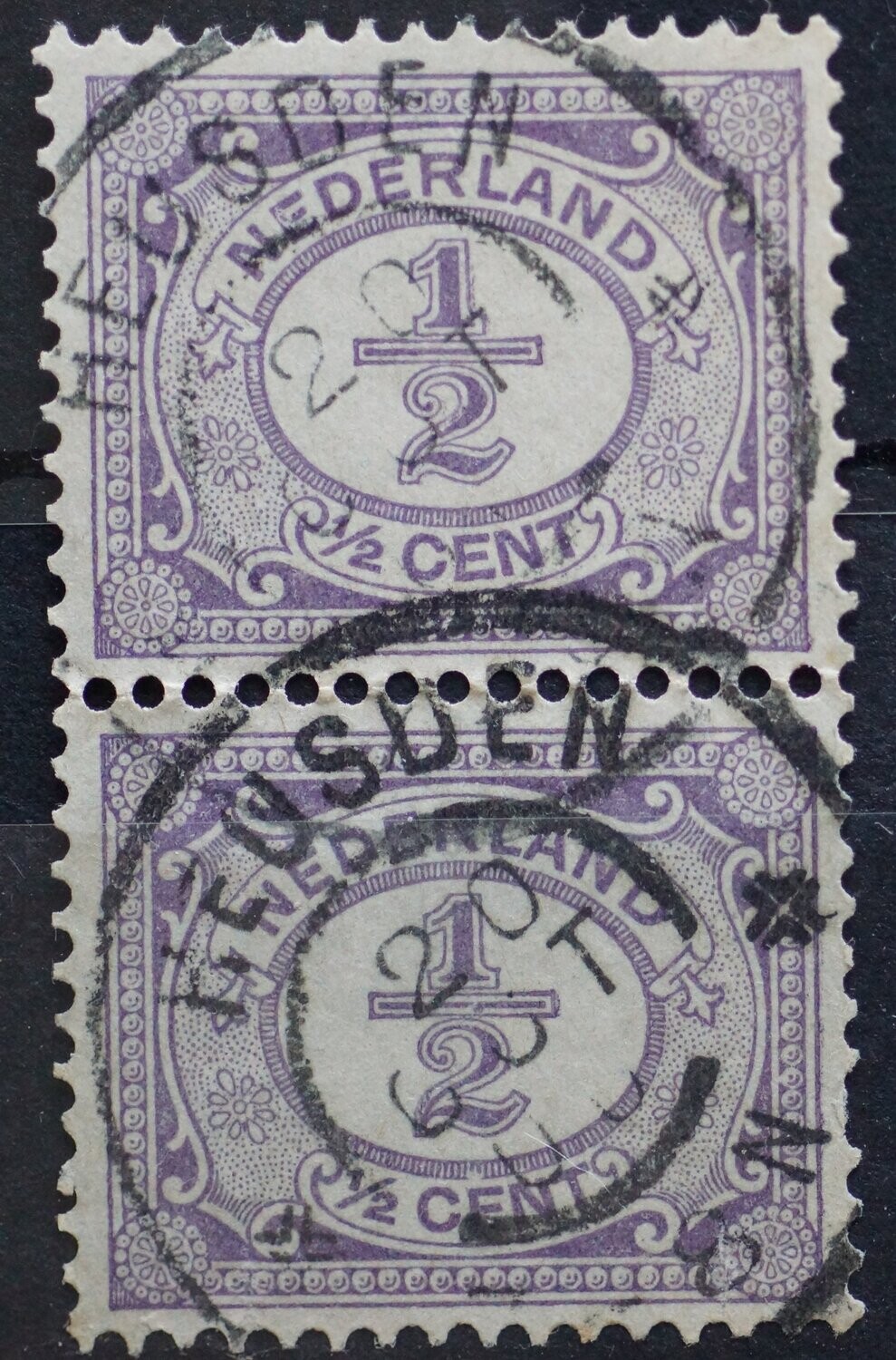 Heusden op NVPH 50 (paar)
