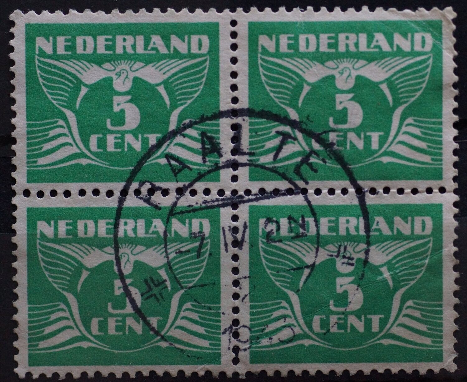 Raalte 2 op NVPH 380 (blok, redelijk)