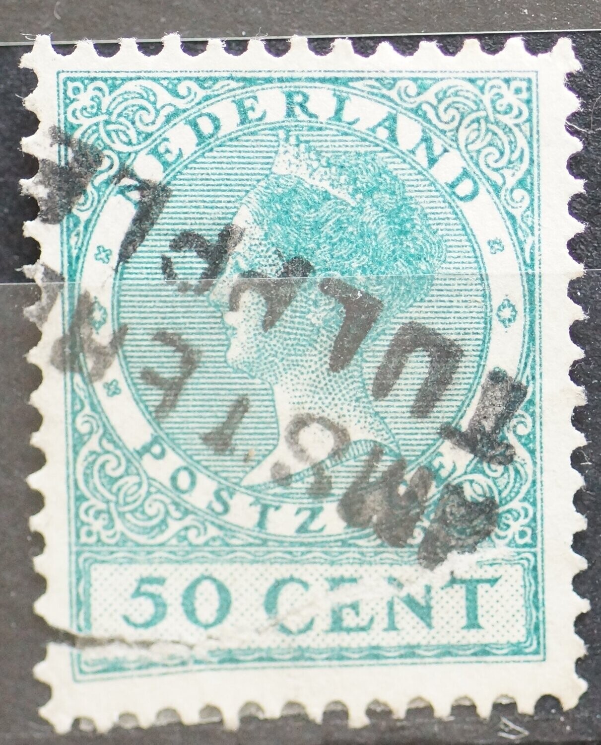 Amsterdam Tulpplein op NVPH 197 (fraai)