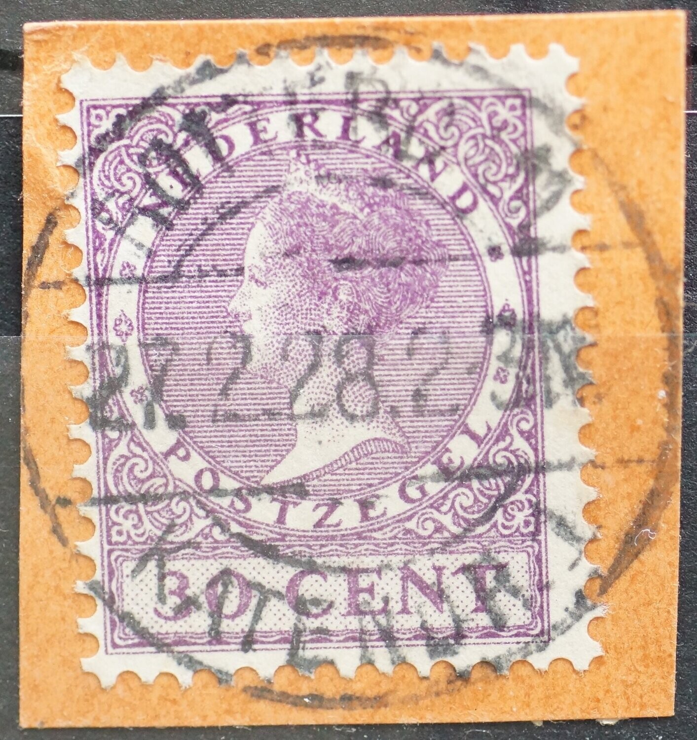Rotterdam Katendr. 1 op NVPH 194 - vrij zeldzaam