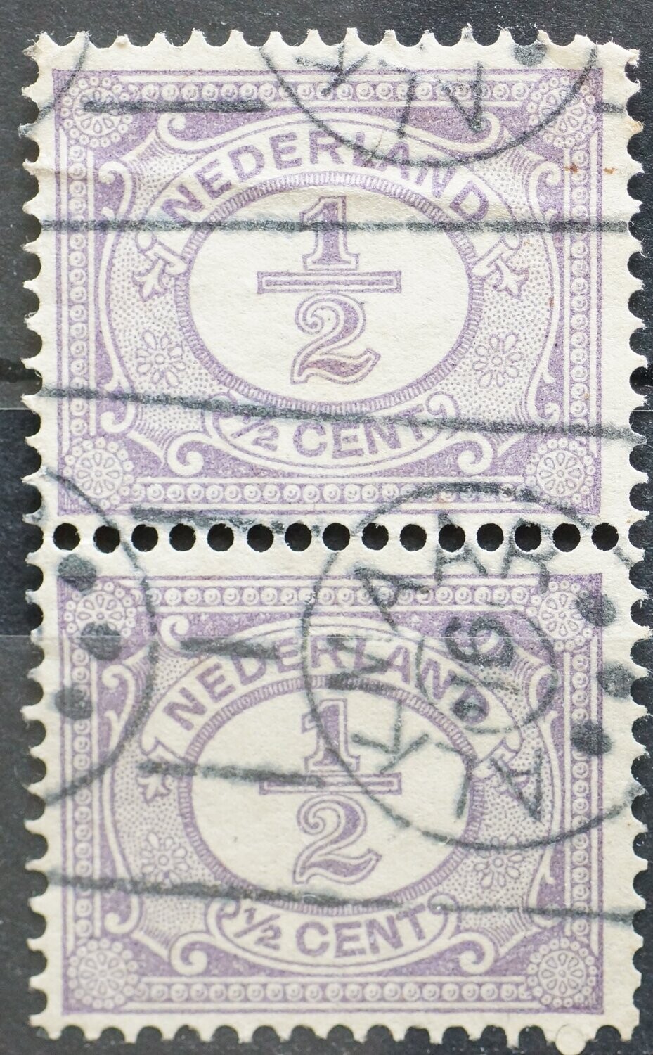 Alkmaar '16 op NVPH 50 (paar)