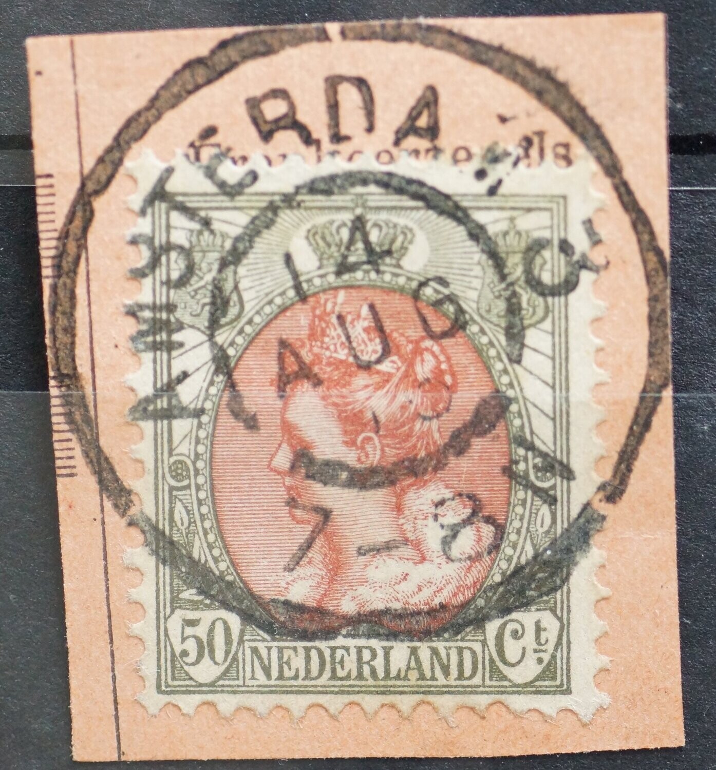 Amsterdam 3 (klein) op NVPH 74