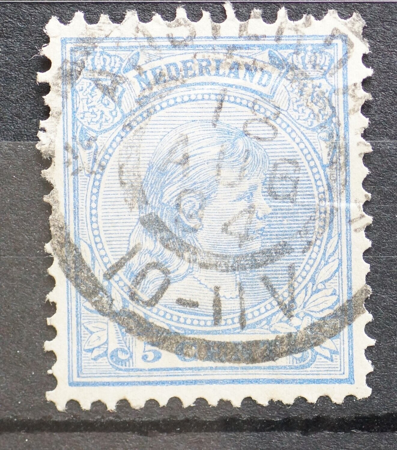 Amsterdam (proefstempel 1894) op NVPH 35