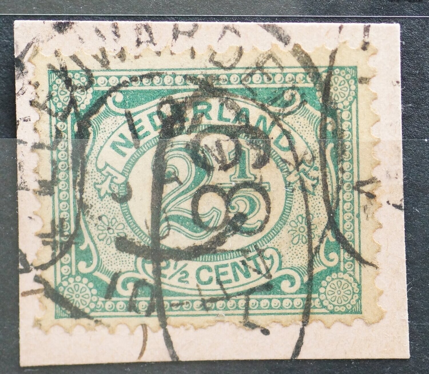 bestellerstempel A89 op NVPH 55