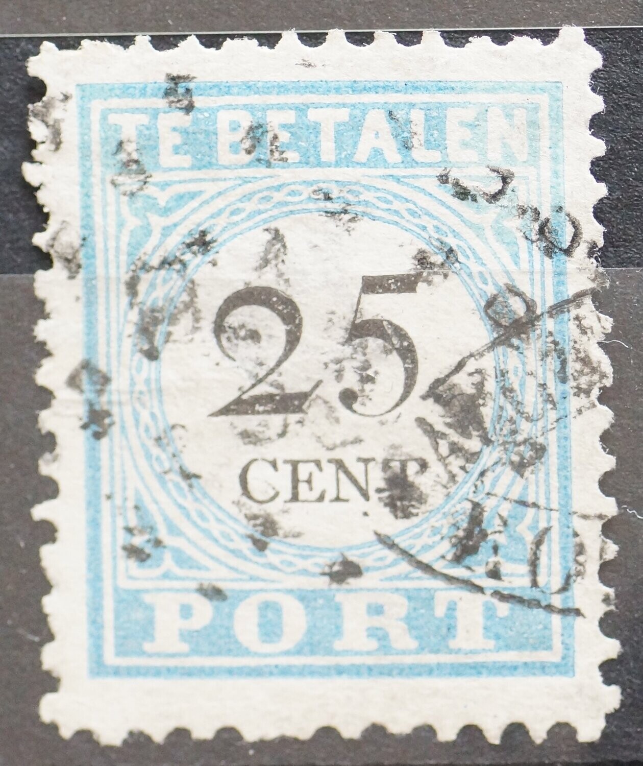 Afgeschreven stempel Rotterdam op NVPH P11 (fraai)
