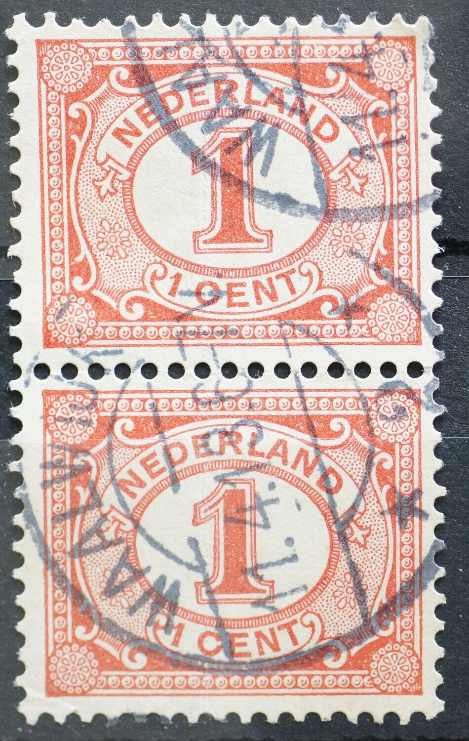 Waalwijk 2 op NVPH 51 (paar, fraai)