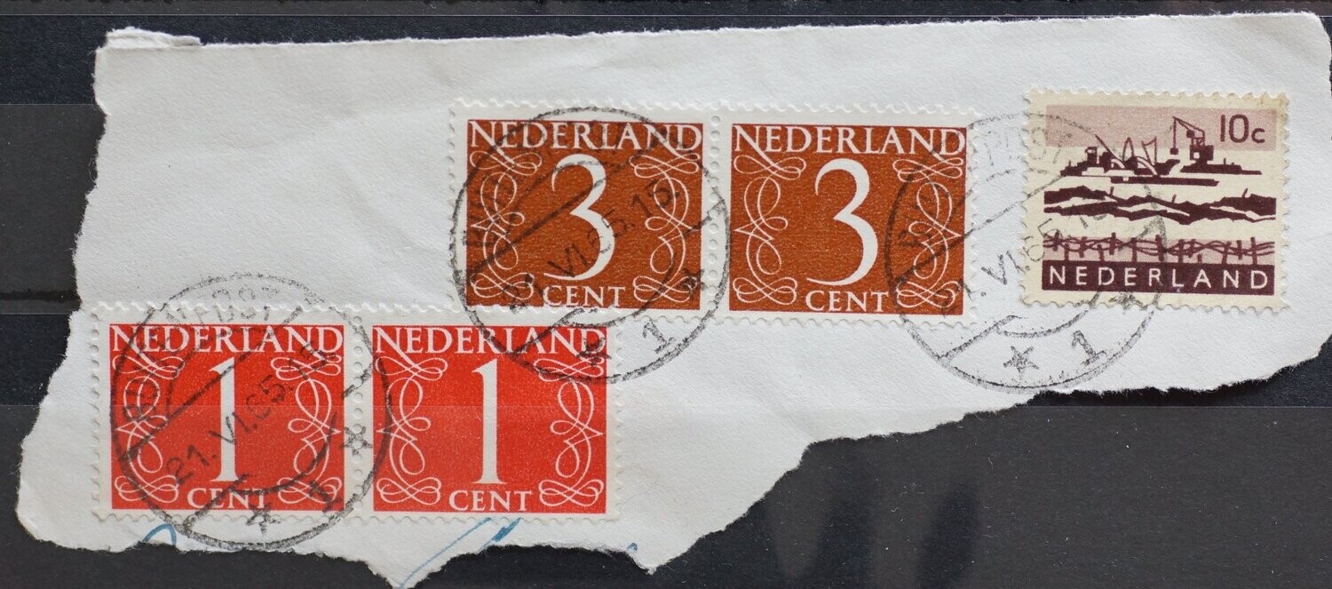 Buitenpost 1 op diverse zegels