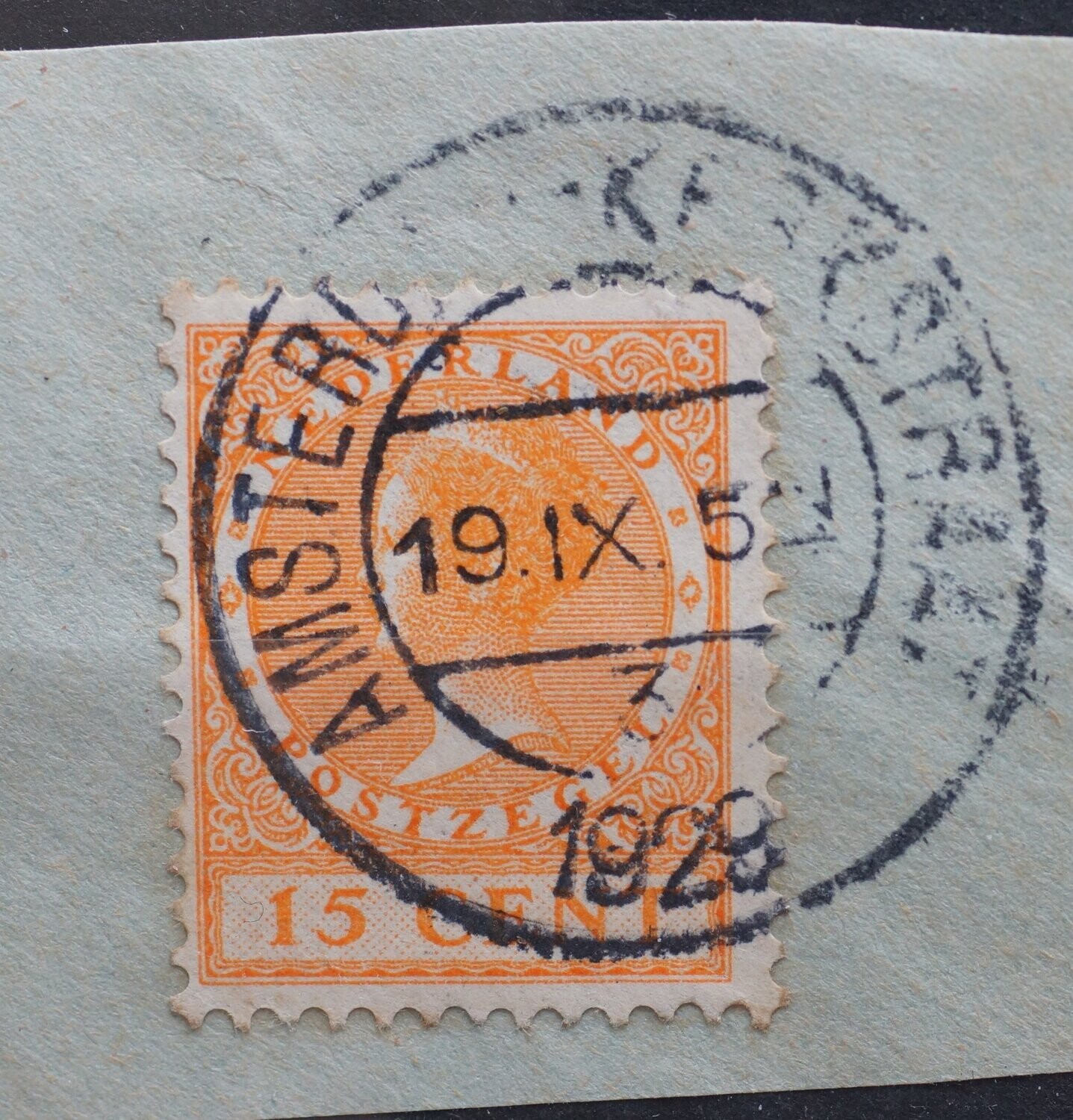 Amsterdam-Kerkstraat 3 op NVPH 187