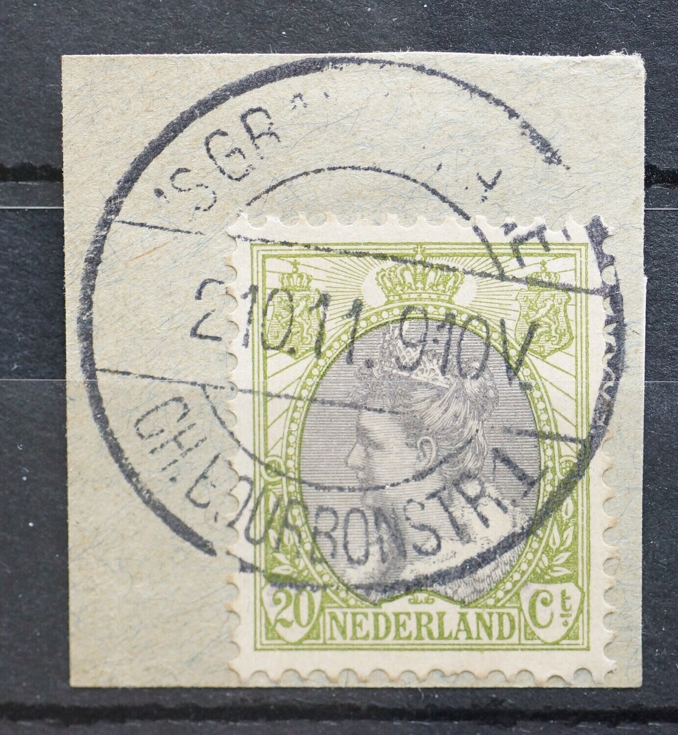sGravenhage Ch.Bourbonstr. 1 op NVPH 69