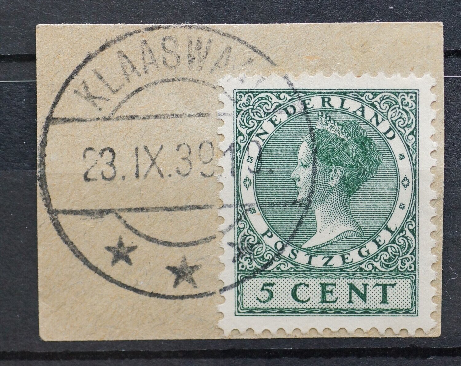 Klaaswaal op NVPH 177