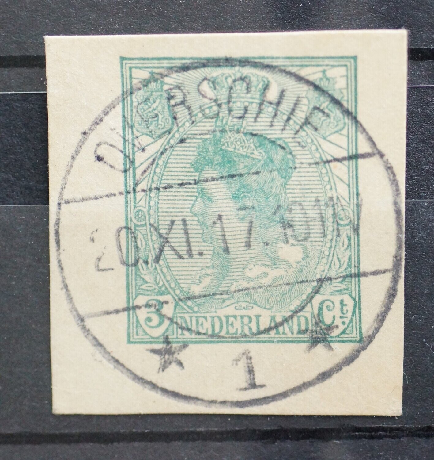 Overschie 1 op fragment - vrij schaars